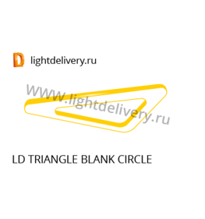 LD TRIANGLE BLANK CIRCLE 